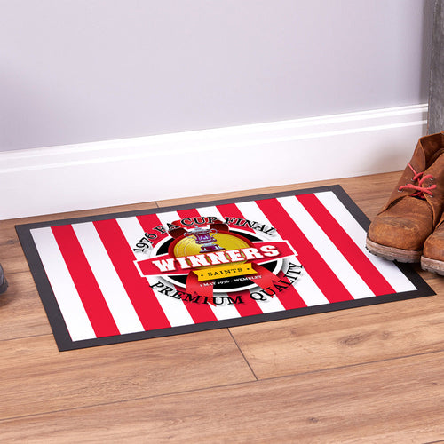 Southampton FA Cup   - Football Legends - Door Mat -60cm X 40cm