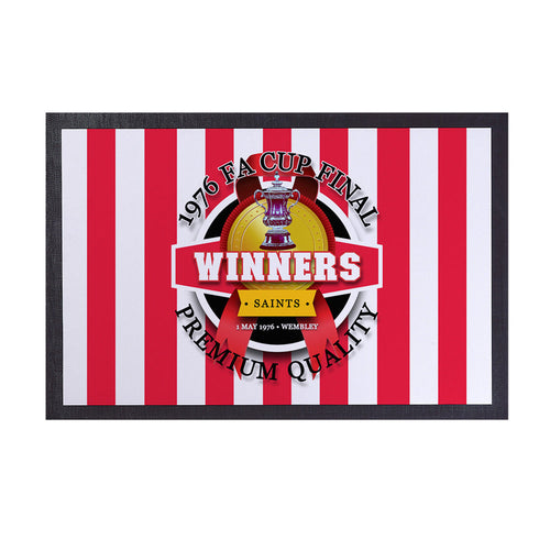 Southampton FA Cup   - Football Legends - Door Mat -60cm X 40cm