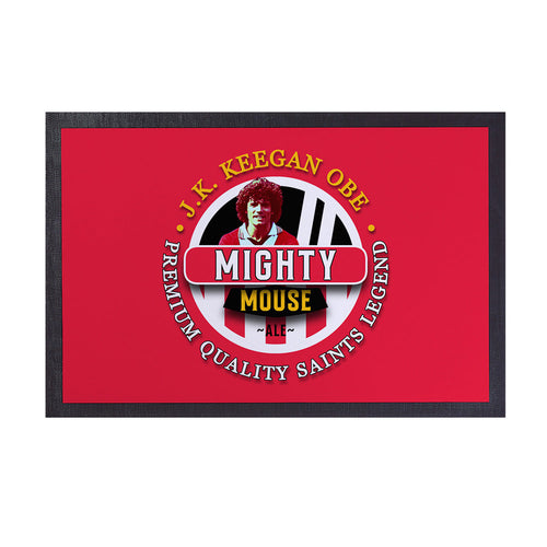 Southampton Keegan  - Football Legends - Door Mat -60cm X 40cm