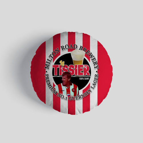 Southampton Le Tissier - Football Legends - Circle Cushion 14"