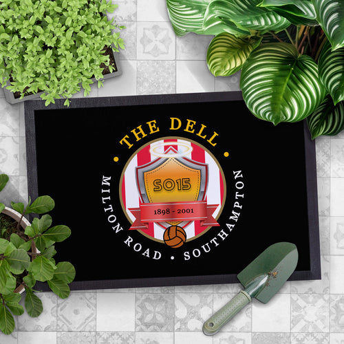 Southampton The Dell  - Football Legends - Door Mat -60cm X 40cm