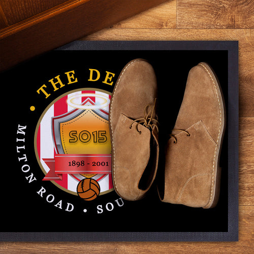 Southampton The Dell  - Football Legends - Door Mat -60cm X 40cm