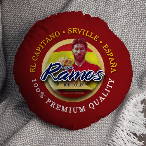 Spain Ramos  - Legend Collection - Circle Cushion 14"
