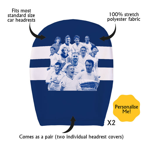 Totts Montage - Pack of 2 Car Seat Headrest Covers