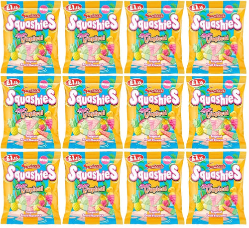 12 x Squashies Tropical - 100GM