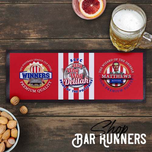 Stoke - Football Legends - Bar Runner
