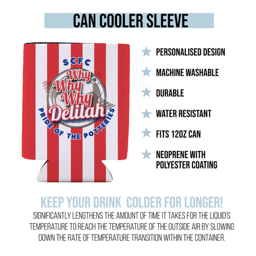 Stoke Delilah - Football Legends - Can Cooler