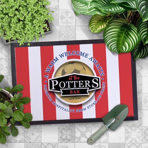 Stoke Potters_  - Football Legends - Door Mat -60cm X 40cm