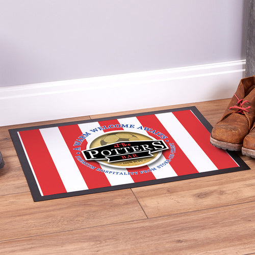 Stoke Potters_  - Football Legends - Door Mat -60cm X 40cm