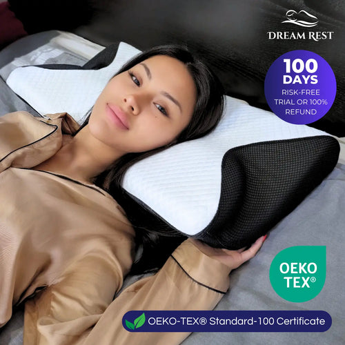DreamRest™ Ergonomic Memory Foam Pillow