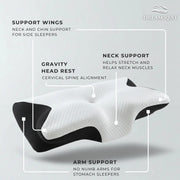 DreamRest™ Ergonomic Memory Foam Pillow