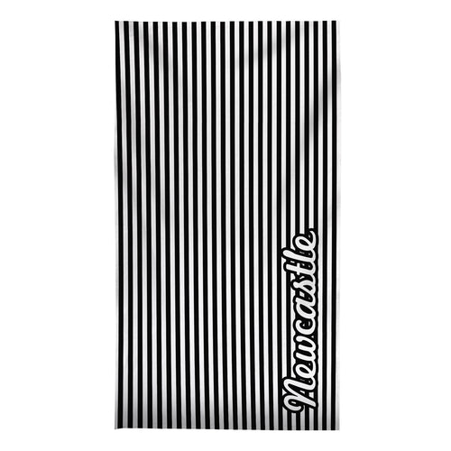 Newcastle - Stripes - Microfibre Retro Beach Towel - 150cm x 75cm