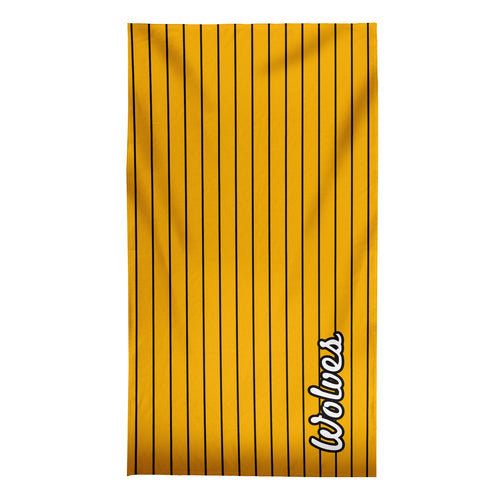 Wolverhampton - Stripes - Microfibre Retro Beach Towel - 150cm x 75cm