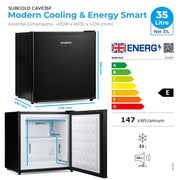 Subcold Eco35F Mini Freezer - Black
