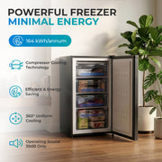 Subcold Eco90F Under Counter Freezer - Black