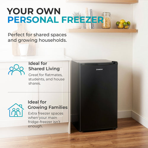 Subcold Eco90F Under Counter Freezer - Black