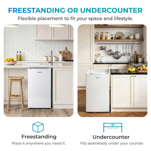 Subcold Eco90F Under Counter Freezer - White