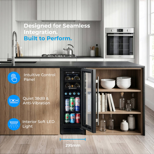 Subcold Integra30 Integrated 2 in 1 Drinks & Wine Cooler