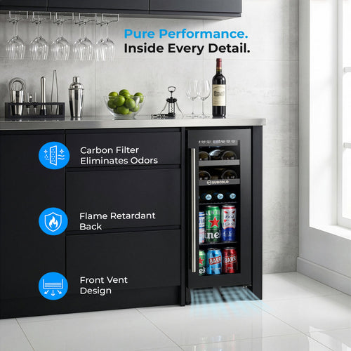 Subcold Integra30 Integrated 2 in 1 Drinks & Wine Cooler