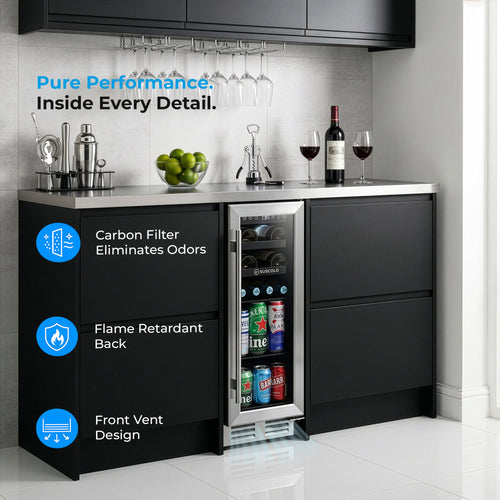 Subcold Integra30 Integrated 2 in 1 Drinks & Wine Cooler