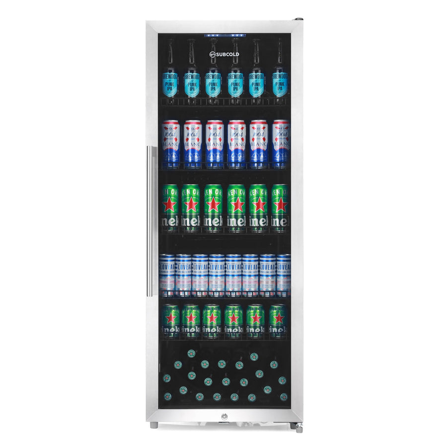 Subcold Maxi250 Tall Drinks Fridge Stainless Steel