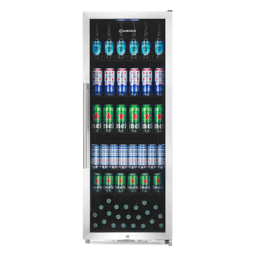 Subcold Maxi250 Tall Drinks Fridge Stainless Steel
