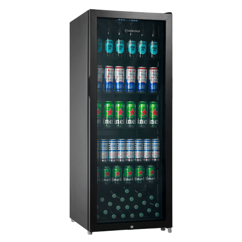 Subcold Maxi250 Tall Drinks Fridge Black