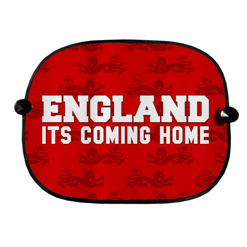England Red Lions - Retro Football Car Sun Shade - Set of 2