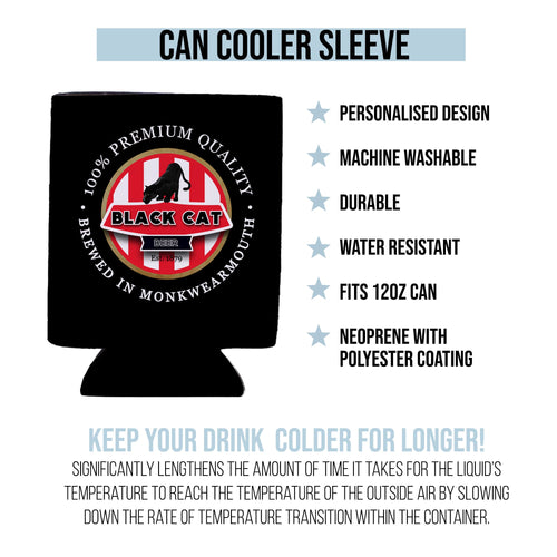 Sunderland Black Cat - Football Legends - Can Cooler