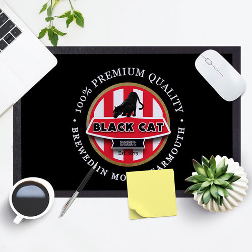 Sunderland Black Cat  - Football Legends - Door Mat -60cm X 40cm