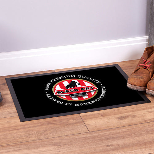 Sunderland Black Cat  - Football Legends - Door Mat -60cm X 40cm
