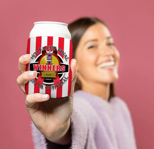 Sunderland FA Cup - Football Legends - Can Cooler