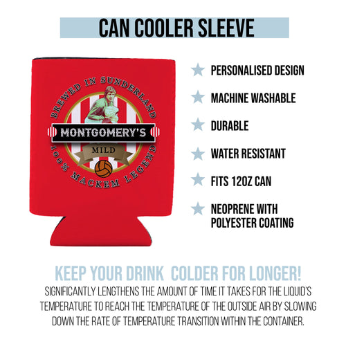 Sunderland Montgomery - Football Legends - Can Cooler