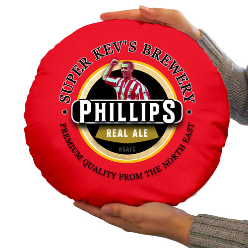 Sunderland Phillips - Football Legends - Circle Cushion 14"