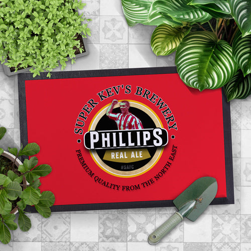 Sunderland Phillips  - Football Legends - Door Mat -60cm X 40cm