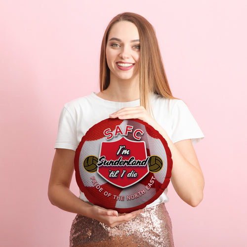 Sunderland Til - Football Legends - Circle Cushion 14"