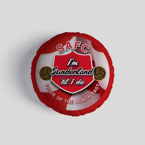 Sunderland Til - Football Legends - Circle Cushion 14"