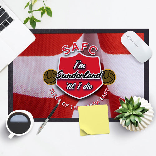 Sunderland Til  - Football Legends - Door Mat -60cm X 40cm