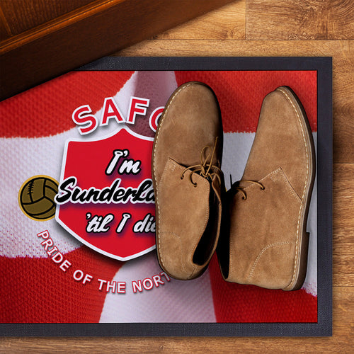 Sunderland Til  - Football Legends - Door Mat -60cm X 40cm