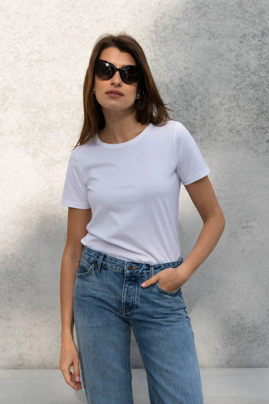 Supima Cotton Crew Neck T-Shirt