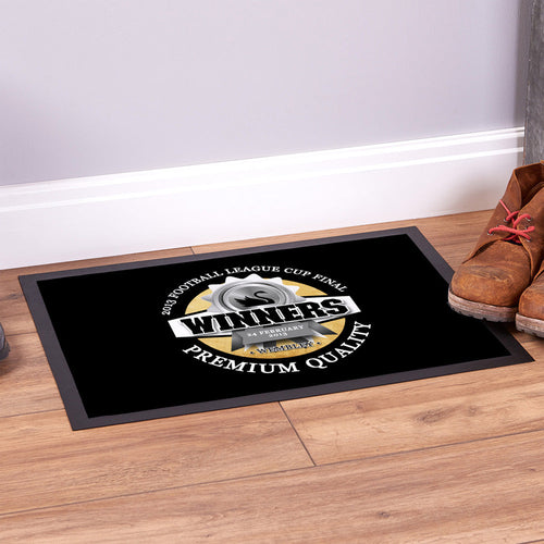 Swansea League Cup  - Football Legends - Door Mat -60cm X 40cm