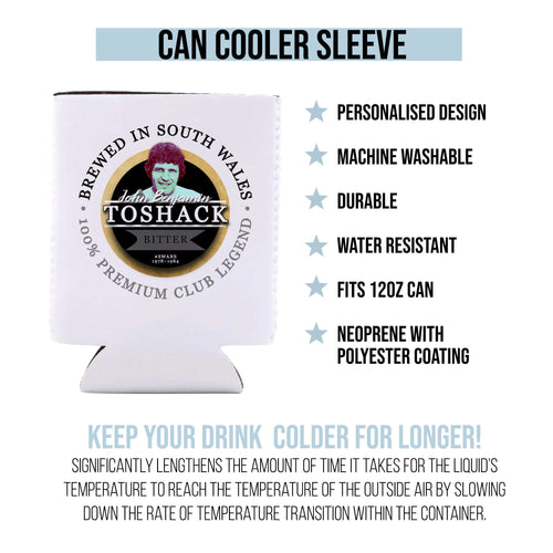 Swansea Toshack - Football Legends - Can Cooler