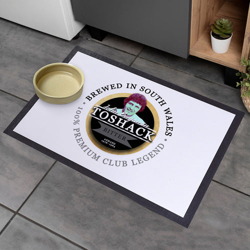 Swansea Toshack  - Football Legends - Door Mat -60cm X 40cm