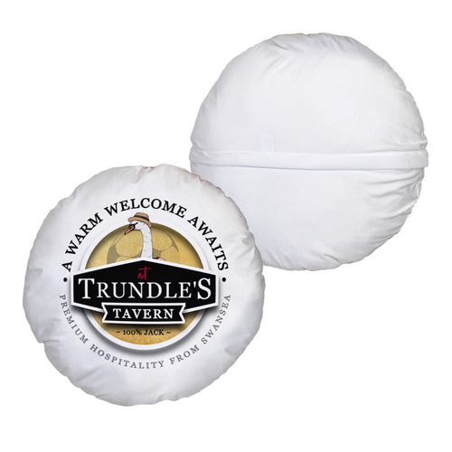 Swansea Trundle - Football Legends - Circle Cushion 14"