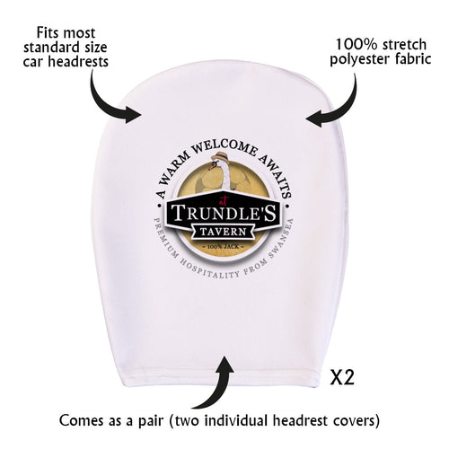 Swansea Trundle - Football Legends - Headrest Cover