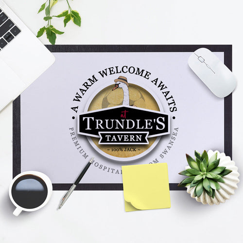 Swansea Trundle  - Football Legends - Door Mat -60cm X 40cm