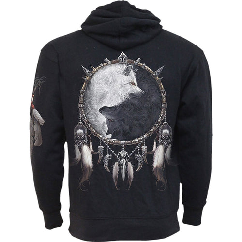 WOLF CHI - Side Pocket Hoody Black