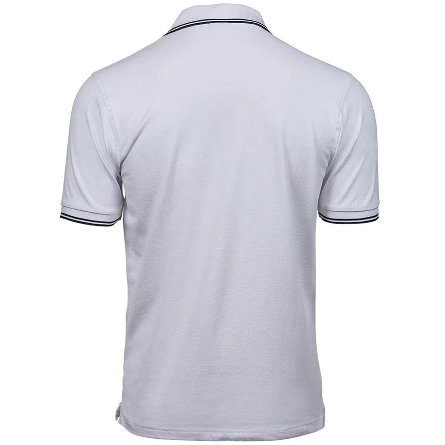 Tee Jays 1407 Luxury Stretch Tipped Polo Shirt