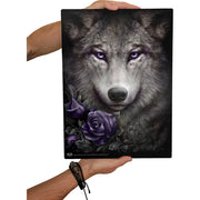 WOLF ROSES - Glass Chopping Board (Rectangular)