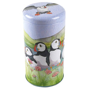 Sea Thrift Puffin Tall Stacker Tin  emma ball